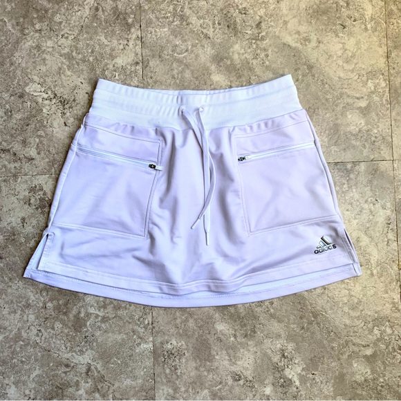 adidas Pants - adidas Drawstring Athletic Skort with Zip Pockets